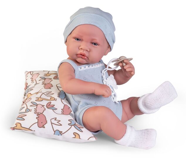Antonio Juan 50409 LUI - realistická bábika bábätko s celovinylovým telom - 42 cm