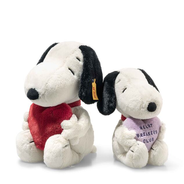 STEIFF Friends Snoopy Love, white plyšová hračka