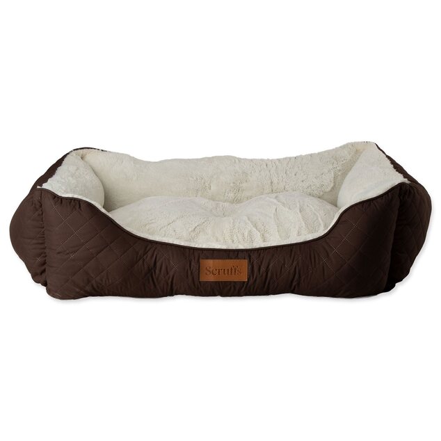 Pelech Scruffs Wilton Box Bed hnědý XL 90x70cm