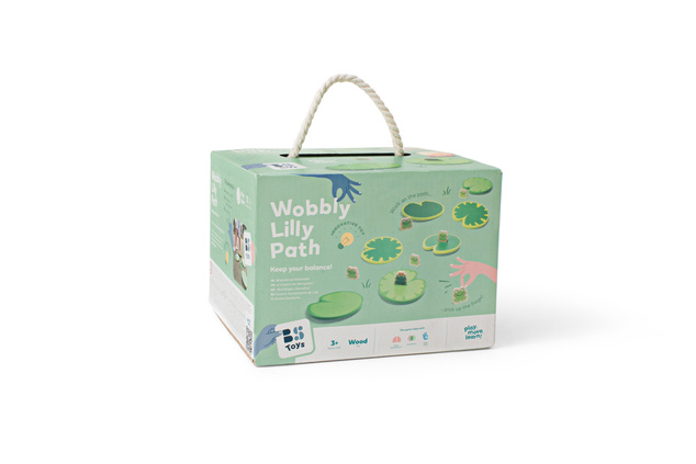 BS Toys Percorso di equilibrio - ninfee