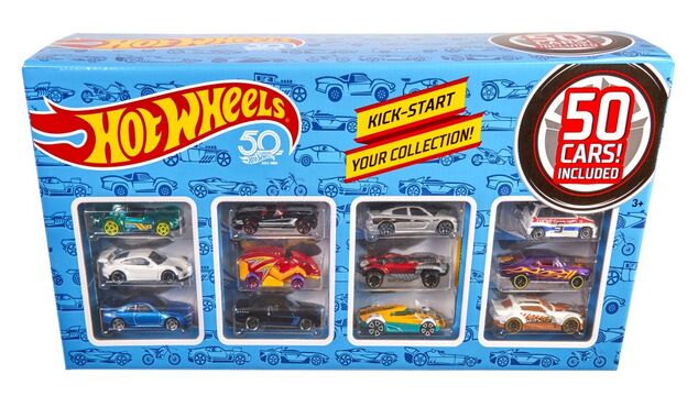 Mattel Hot Wheels 50er Geschenkpapier