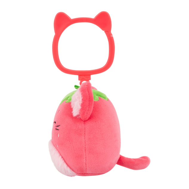 SQUISHMALLOWS Kulcstartó Eper macska - Olma
