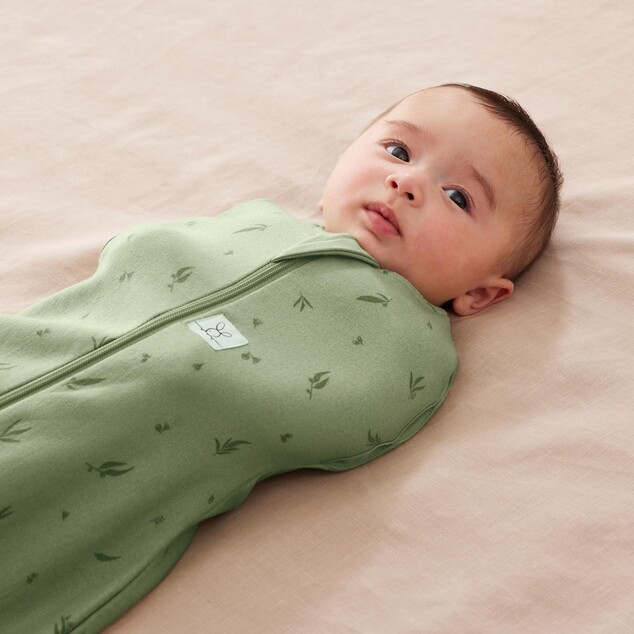 ERGOPOUCH Pucktuch und Schlafsack 2-in-1 Cocoon Willow 6-12 m, 8-10 kg, 1 tog