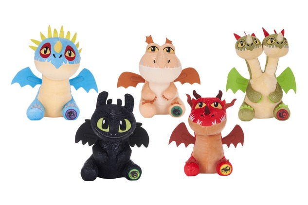 DRAGONS - Il Mondo Nascosto Hookfang peluche 20cm