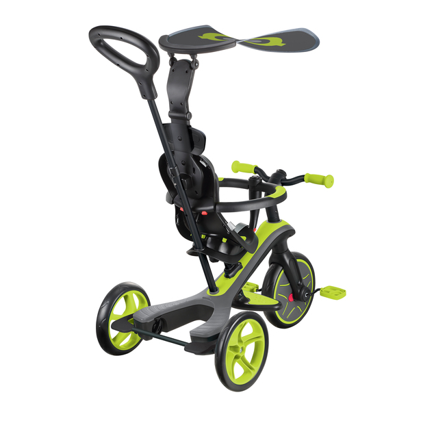 Globber Kinder-Dreirad 4in1 - Limettengrün