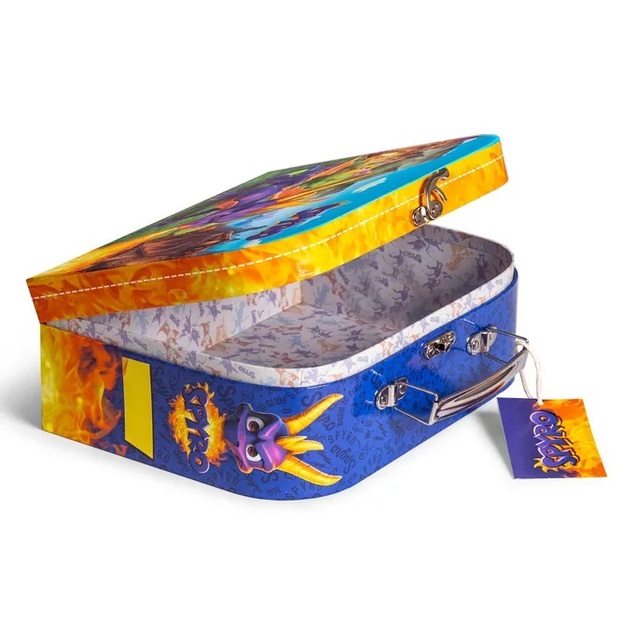 Kufrík školský papierový Spyro 25x18x9cm