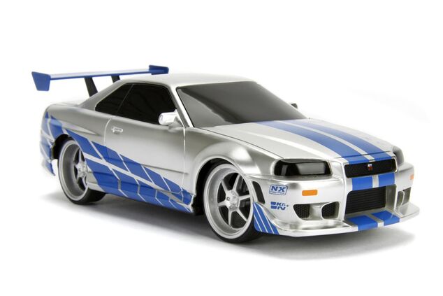 Rýchlo a zbesilo RC auto Nissan Skyline 1:24