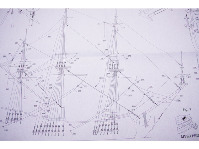 MAMOLI HMS Prince 1670 1:144 kit