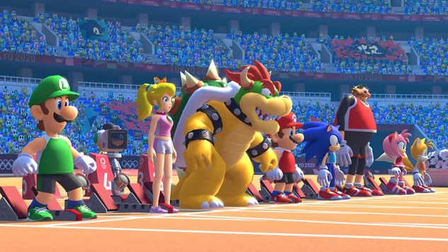 SWITCH Mario &amp; Sonic at the Tokyo Olymp. Game 2020
