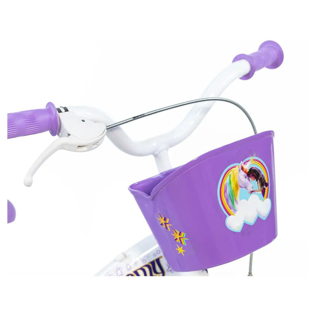 Dino Bikes - Detský bicykel 12" - Unicorn Academy