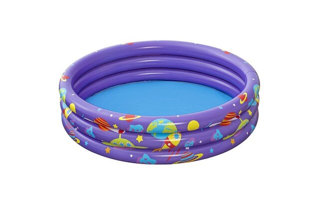 Bestway Piscina gonfiabile Intergalactic surprise con palline (50 pezzi), 102x25 cm