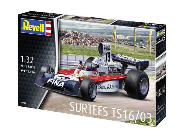 Plastic ModelKit auto 07739 - Surtees TS16/03 (1:32)