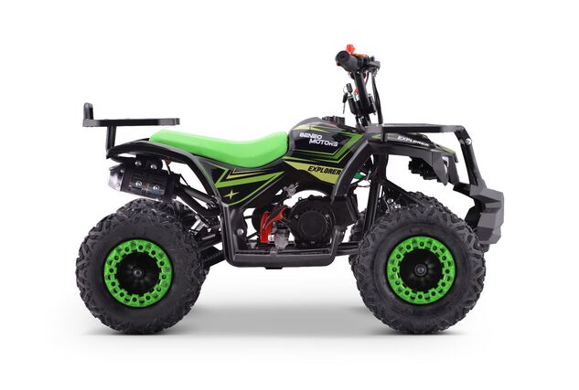 Benzínová štvorkolka pre deti Beneo Motors Explorer zelená - 50cm3