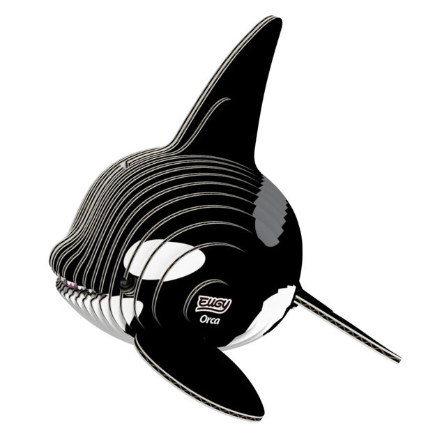 EUGY Orca 3D puzzle di cartone