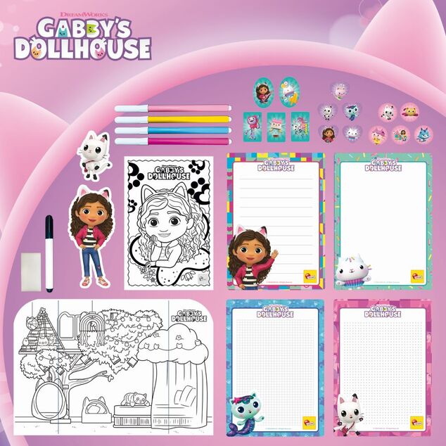Batoh Gabby's Dollhouse s kreatívnou sadou