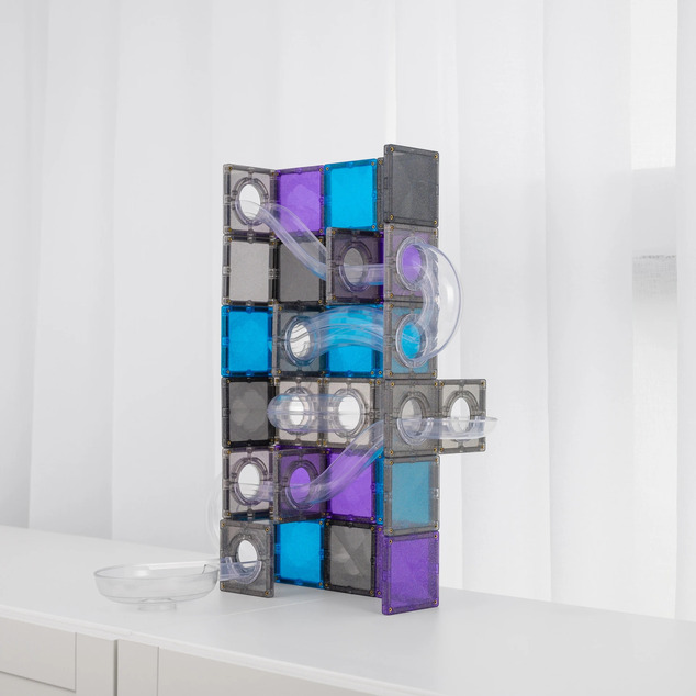 CONNETIX® Ball Run Galaxy Pack juego de construcción magnético 61 pc