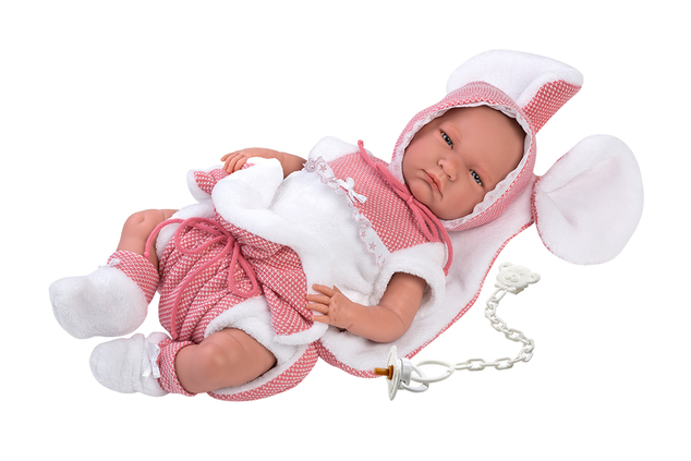 Llorens M740-50 oblečenie pre bábiku  NEW BORN veľkosti 40-42 cm
