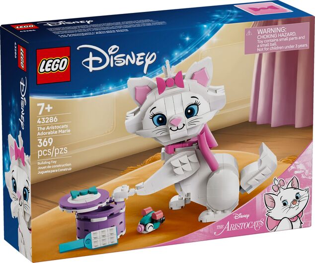 LEGO® Disney™ 43286 Roztomilá Marie z filmu Aristomačky