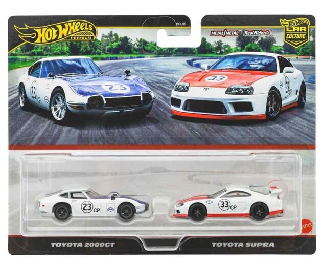 Mattel Hot Wheels® Premium Toyota 2000GT a Toyota Supra, JBL03