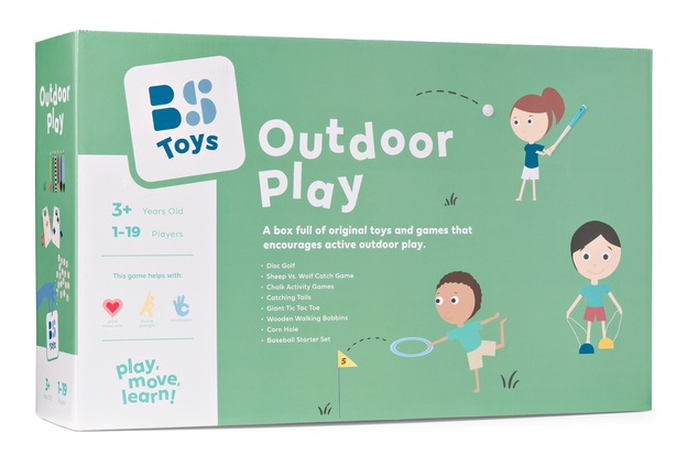 BS Toys Veľký box - hráme sa vonku