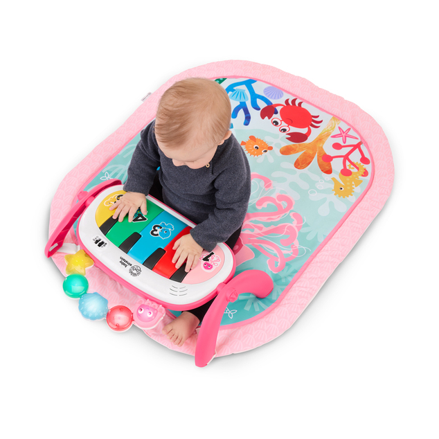 BABY EINSTEIN Igračka deka s aktivnostima 4u1 Kickin’ Tunes™ Jellyfish Jamboree™ 0m+