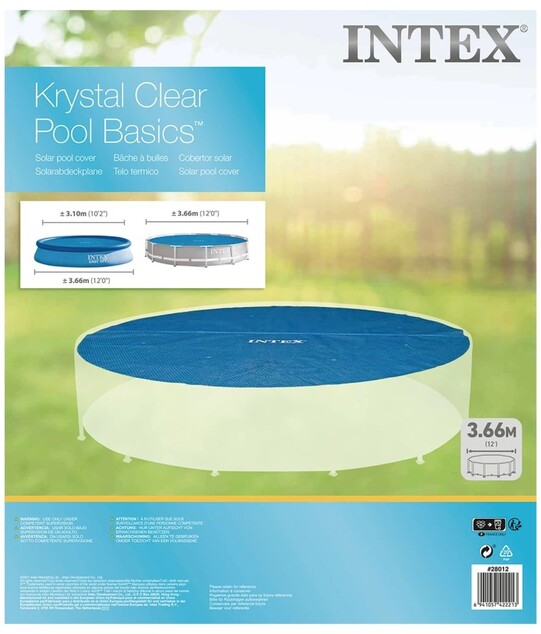 Intex 28012 Solárna plachta na bazén 3,66 m
