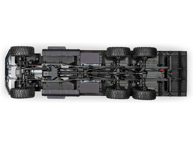 Traxxas TRX-6 Ultimate RC Hauler 6x6 1:10 RTR s navijakom čierny