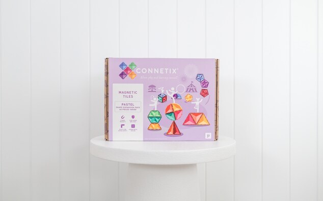 CONNETIX® Paquete de Expansión de Formas Pastel construcción magnética 48 piezas