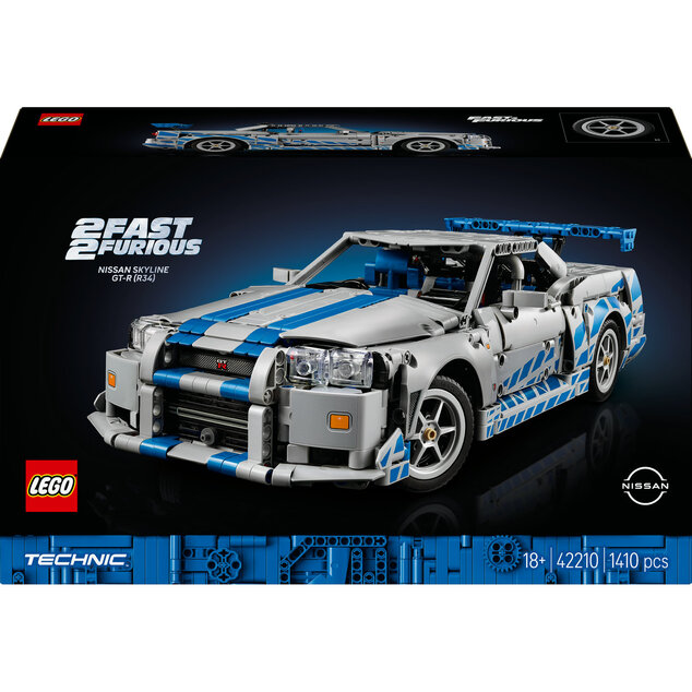 LEGO® Technic 42210 2 Fast 2 Furious  Auto Nissan Skyline GT-R (R34)