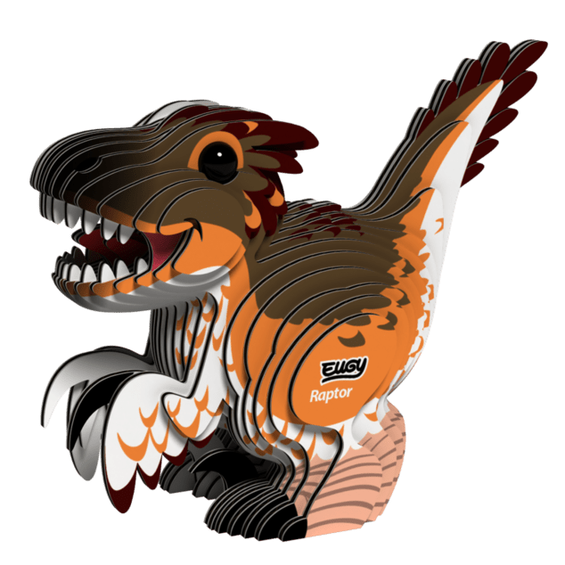 EUGY Velociraptor 3D kartonska sestavljanka
