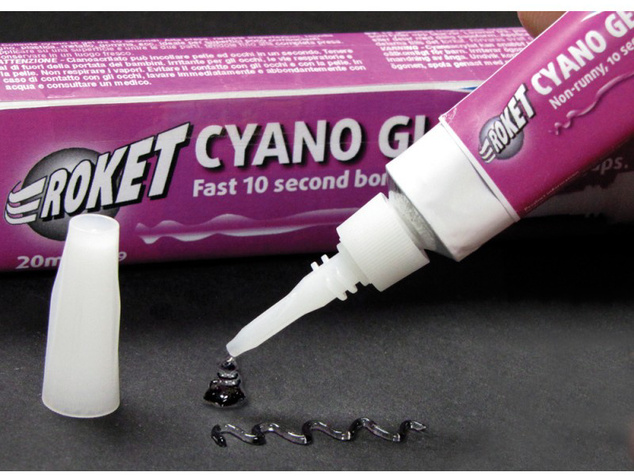 Roket Cyano Gel gel instant lepilo 20 ml