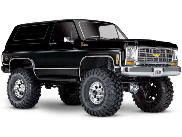 Traxxas TRX-4 Chevrolet K5 Blazer 1979 1:10 RTR čierna