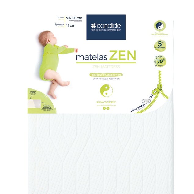 Materasso Zen 60x120x11 cm