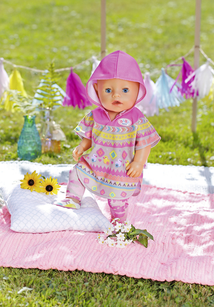 BABY born Súprava s pončom Deluxe, 43 cm