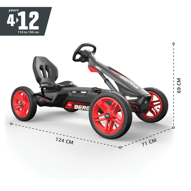 BERG Rally APX Red 3 Gears