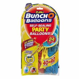 Zúru - Party balóniky (červená, modrá, žltá)