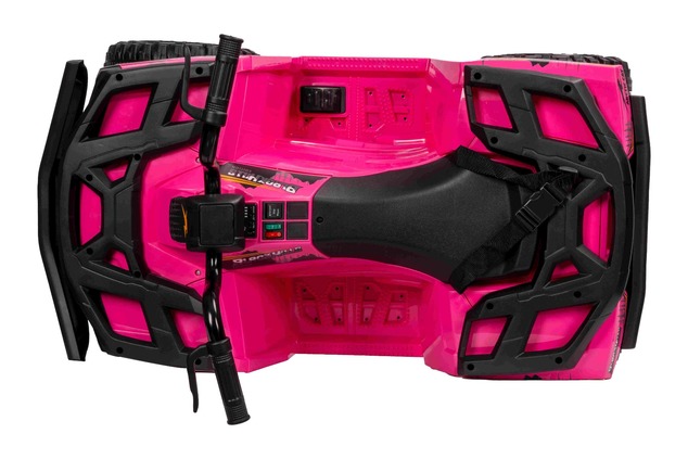 Licencovaná elektrická štvorkolka Arctic Cat 12V so zadným pohonom, ružová, LED svetlá, Lí