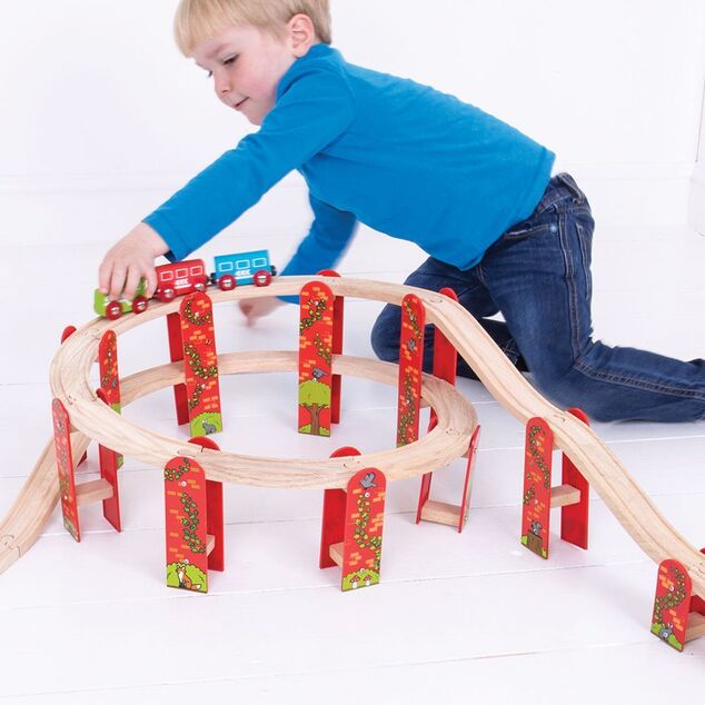 Bigjigs Rail Túnel ferroviario de piedra
