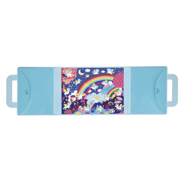 Janod Magnetipuzzle Unicorni 24 buc în formă de valiză