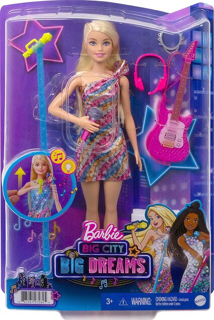 Mattel Barbie DHA speváčka so zvukmi GYJ23