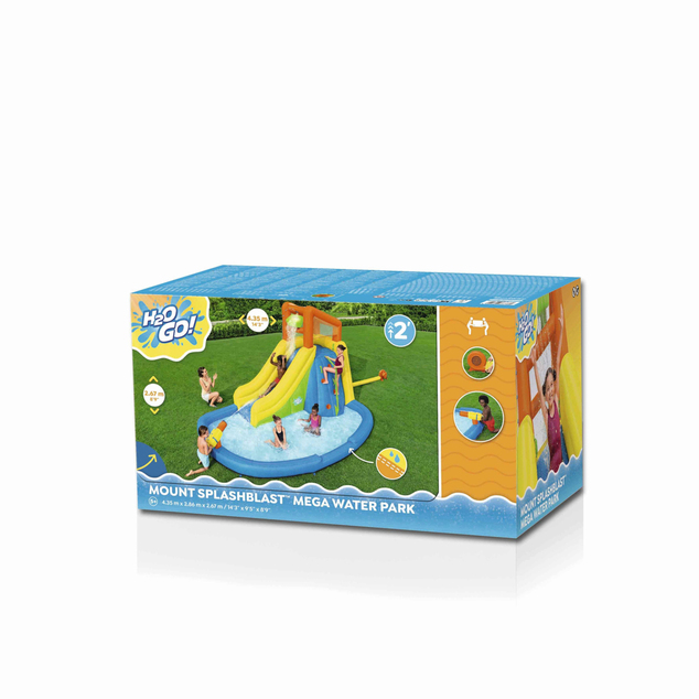 Vodno igralno mega središče Mount Splashblast™ - 267 x 286 x 435 cm