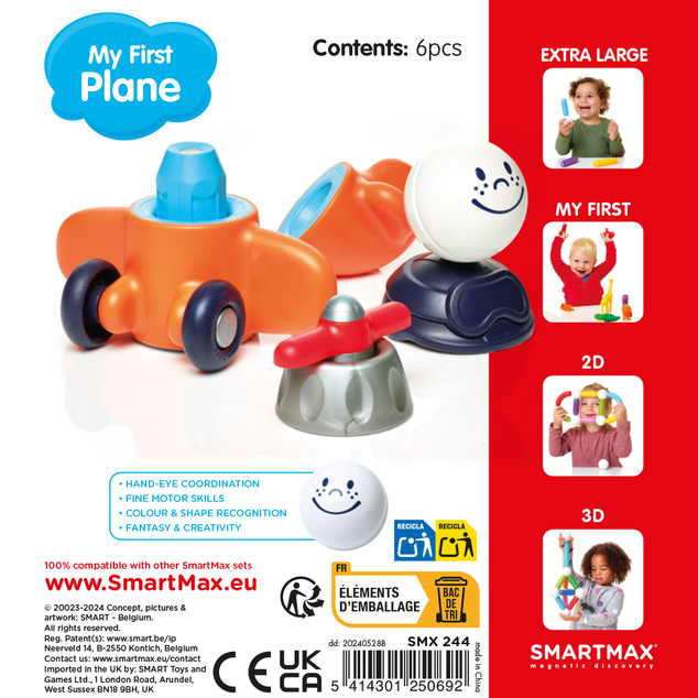SmartMax - Mein erstes Flugzeug - 6 Stk.