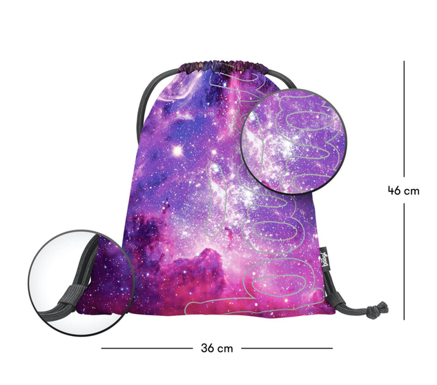 BAAGL Taška Skate Galaxy