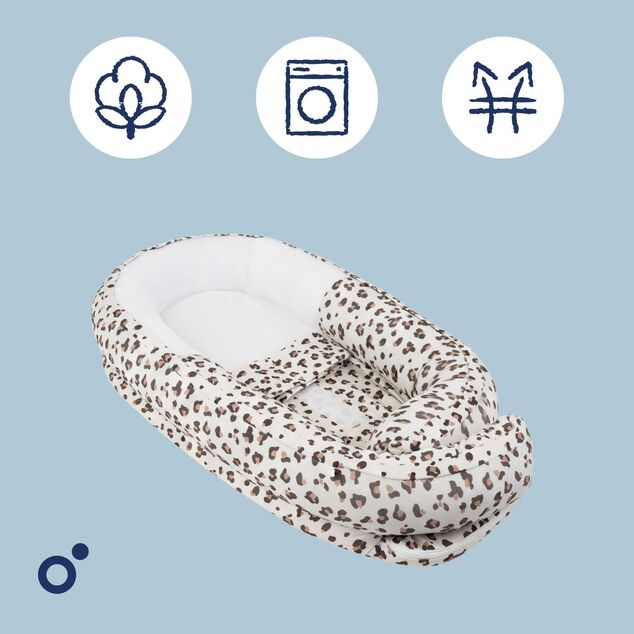 Doomoo Cocoon hniezdočko, Leopard Cream