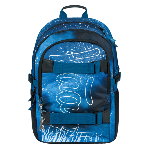 BAAGL SADA 3 Skate Steel: Rucksack, Waschbeutel, Tasche