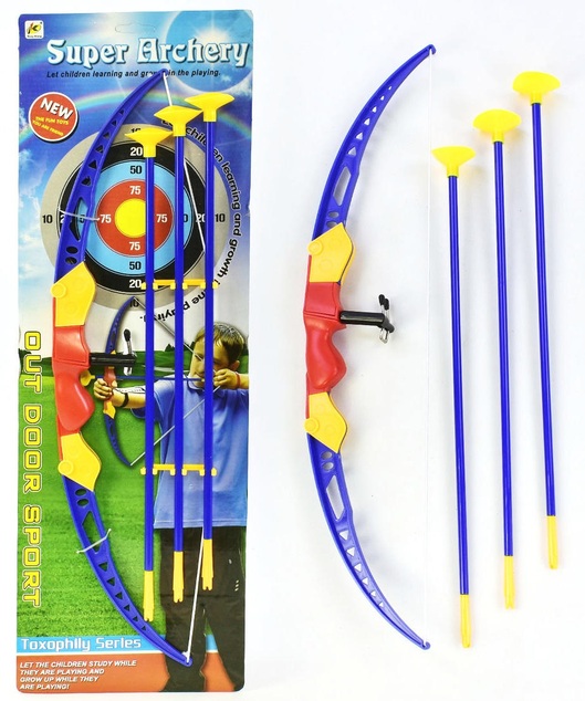 Luk plastový set 58 cm