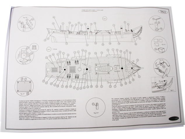 COREL HMS Bounty 1:130 kit