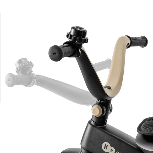 Kinderkraft Detská trojkolka Easytwist Beige