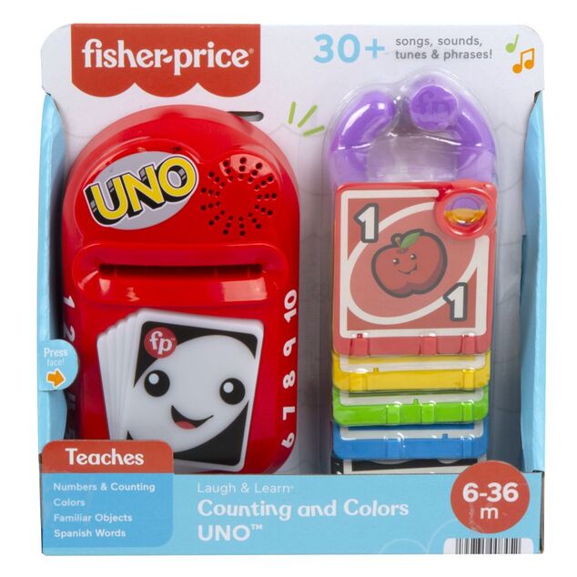 Mattel Fisher Price Unotm pre najmenších cz/sk/eng/hu/pl HHH91