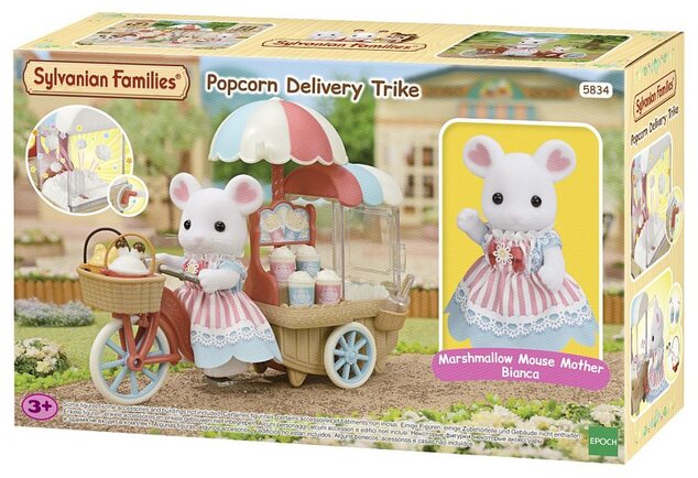 Sylvanian Families Pojazdný stánok s popcornom